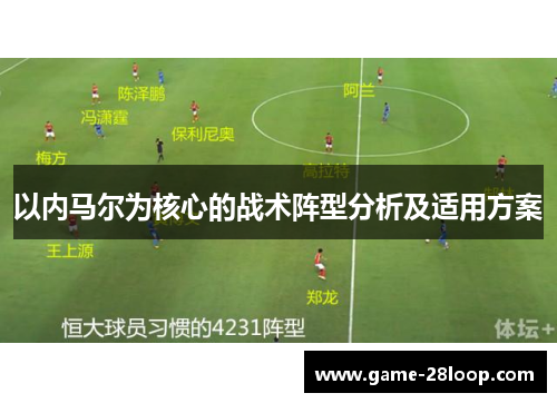 以内马尔为核心的战术阵型分析及适用方案